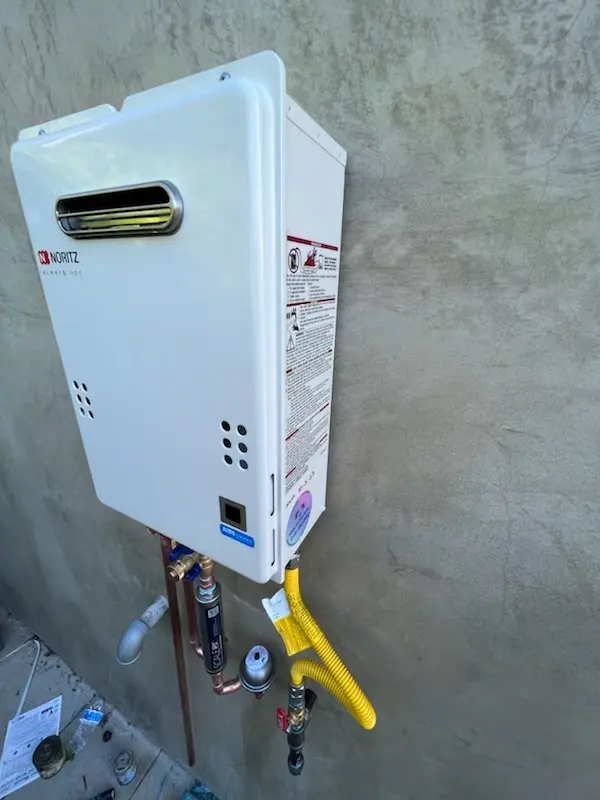Tankless water heater installation for West Chester Woods homes